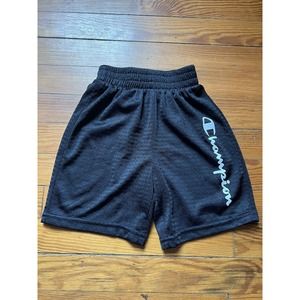 Champion Authentic Athleticwear Boys Jersey Shorts Black Size 5